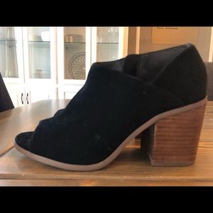 Sole Society Peep Toe Bootie